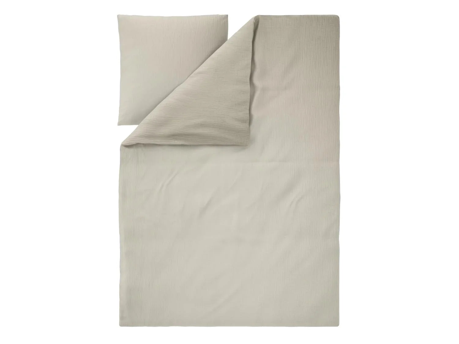 LIVARNO Parure de lit en mousseline, 140 x 200 cm