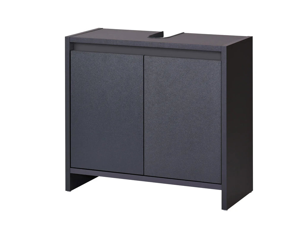 LIVARNO home Meuble sous-vasque Oslo, 60 x 55 x 28 cm, anthracite