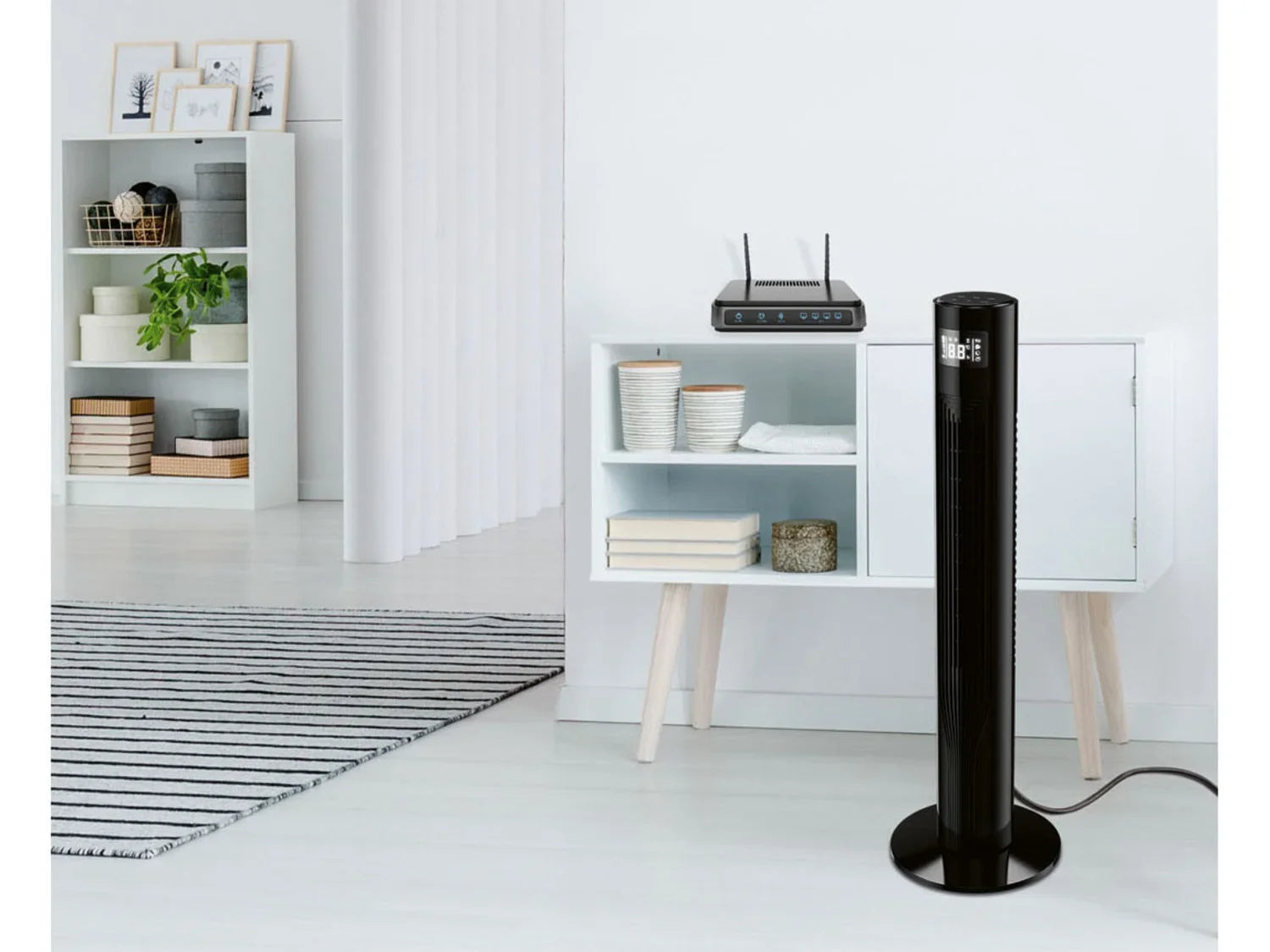 SILVERCREST Ventilateur de tour Smart Home STVS 50 A1