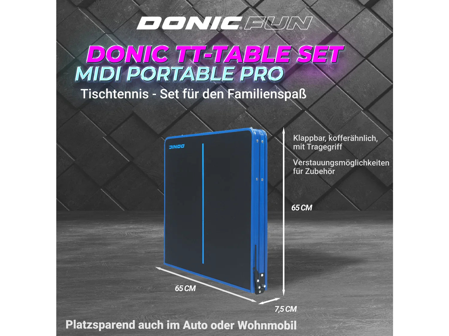 DONIC Table de ping-pong