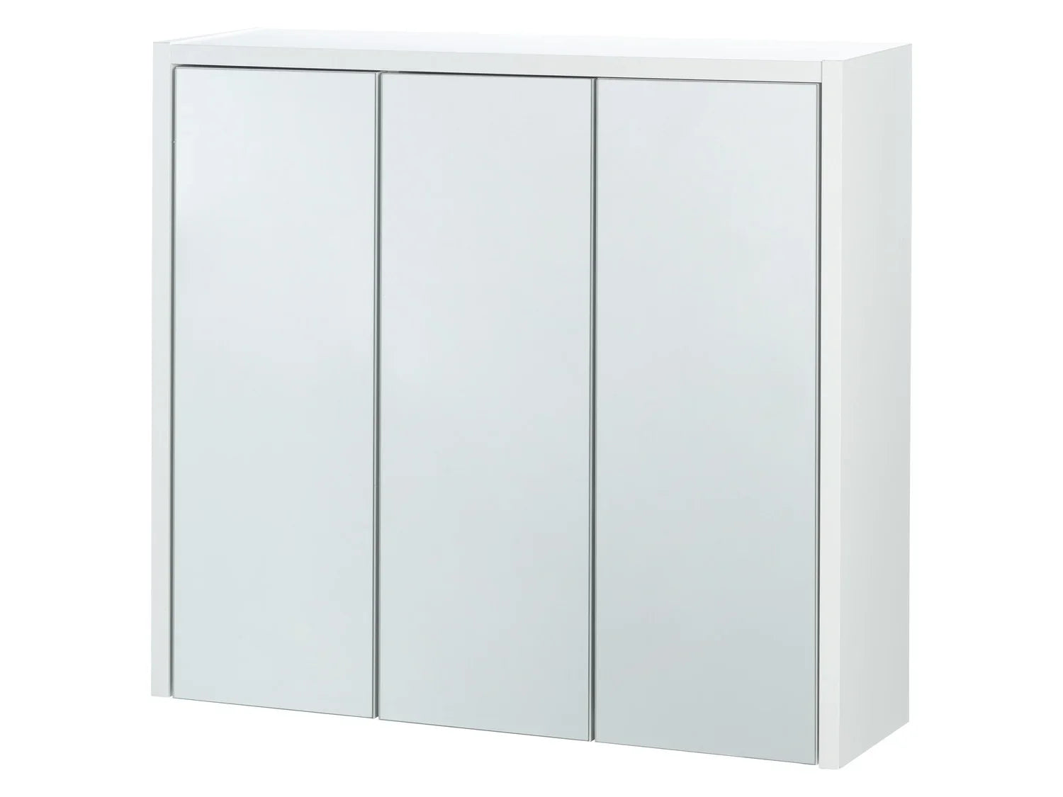 LIVARNO home Armoire de toilette miroir, 65 x 60 x 17 cm, blanc