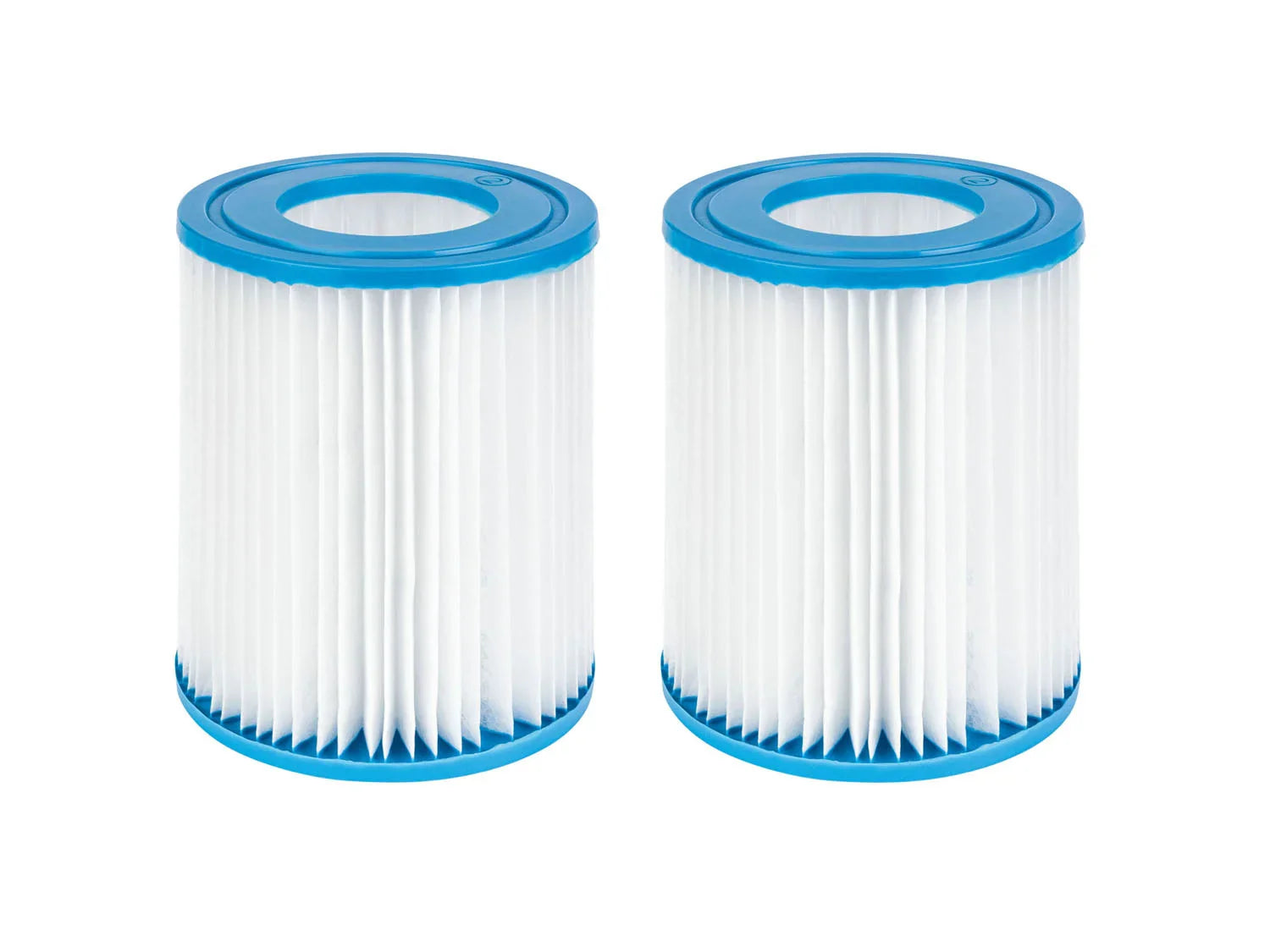 CRIVIT Lot de 2 cartouches filtrantes universelles  10,6 x 13,6 cm
