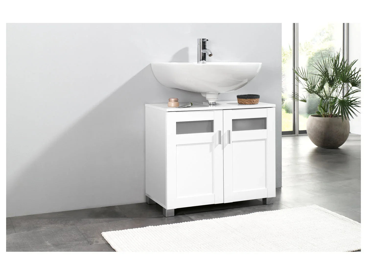 LIVARNO home Meuble sous-vasque Basel, 69 x 59 x 35 cm