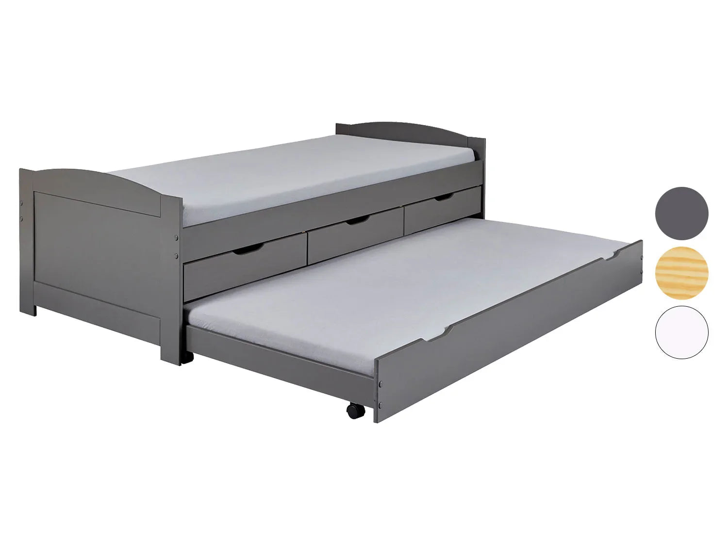 Inter Link Lit banquette 3 tiroirs, 205 x 63 x 96 cm