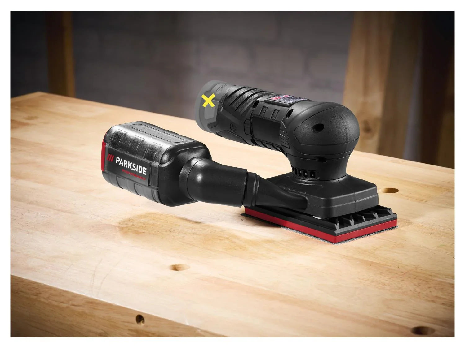 PARKSIDE PERFORMANCE Ponceuse excentrique sans fil ou Ponceuse vibrante sans fil, 12 V