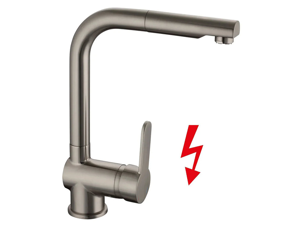 Schtte Mitigeur basse pression LONDON, avec jet rtractable