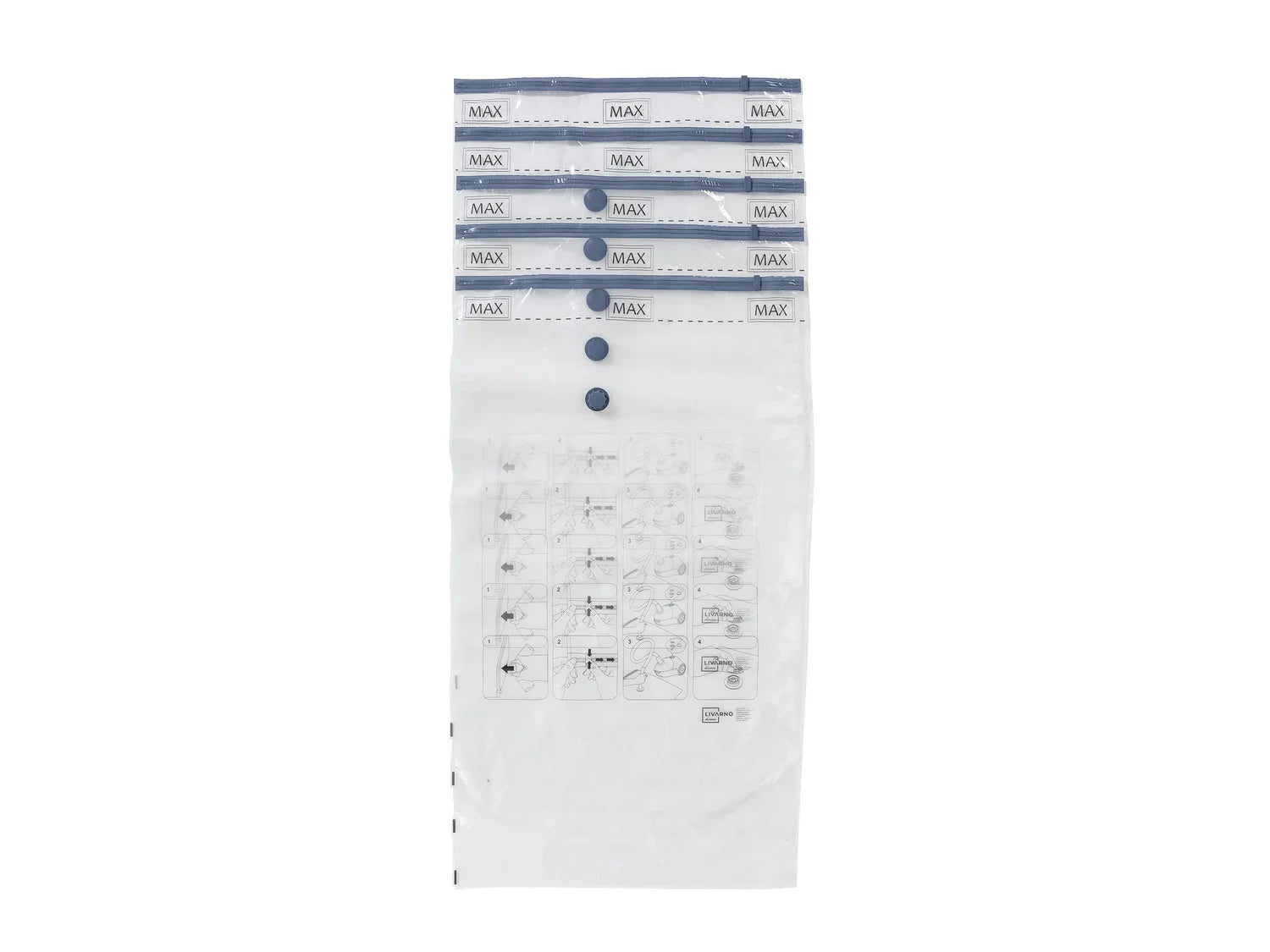 LIVARNO home Set de 10 housses de rangement sous vide