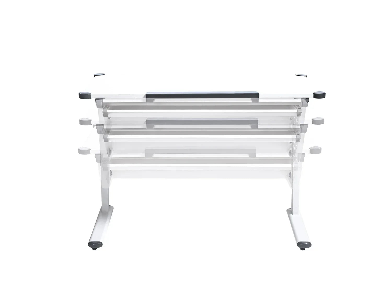 LIVARNO home Bureau pour enfant, 110 x 53,5-83 x 59,5 cm
