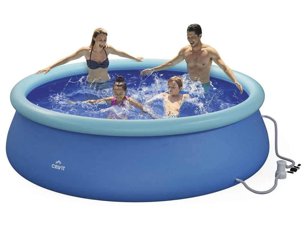 CRIVIT Piscine gonflable Quick-Up,  300 x 76 cm