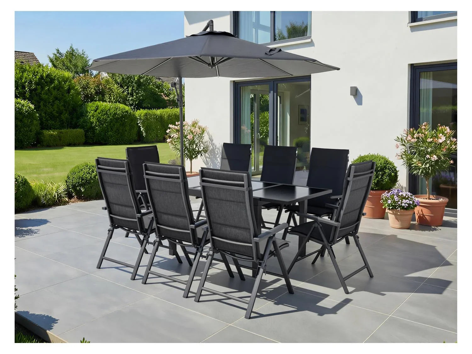 LIVARNO Lot de 2 fauteuils en aluminium Toronto