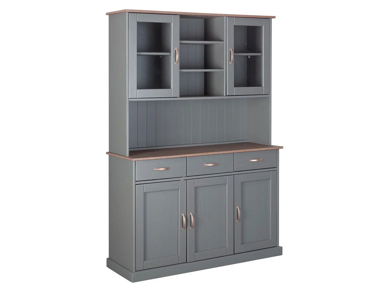 Inter Link Commode haut de gamme style campagnard, bois de pin