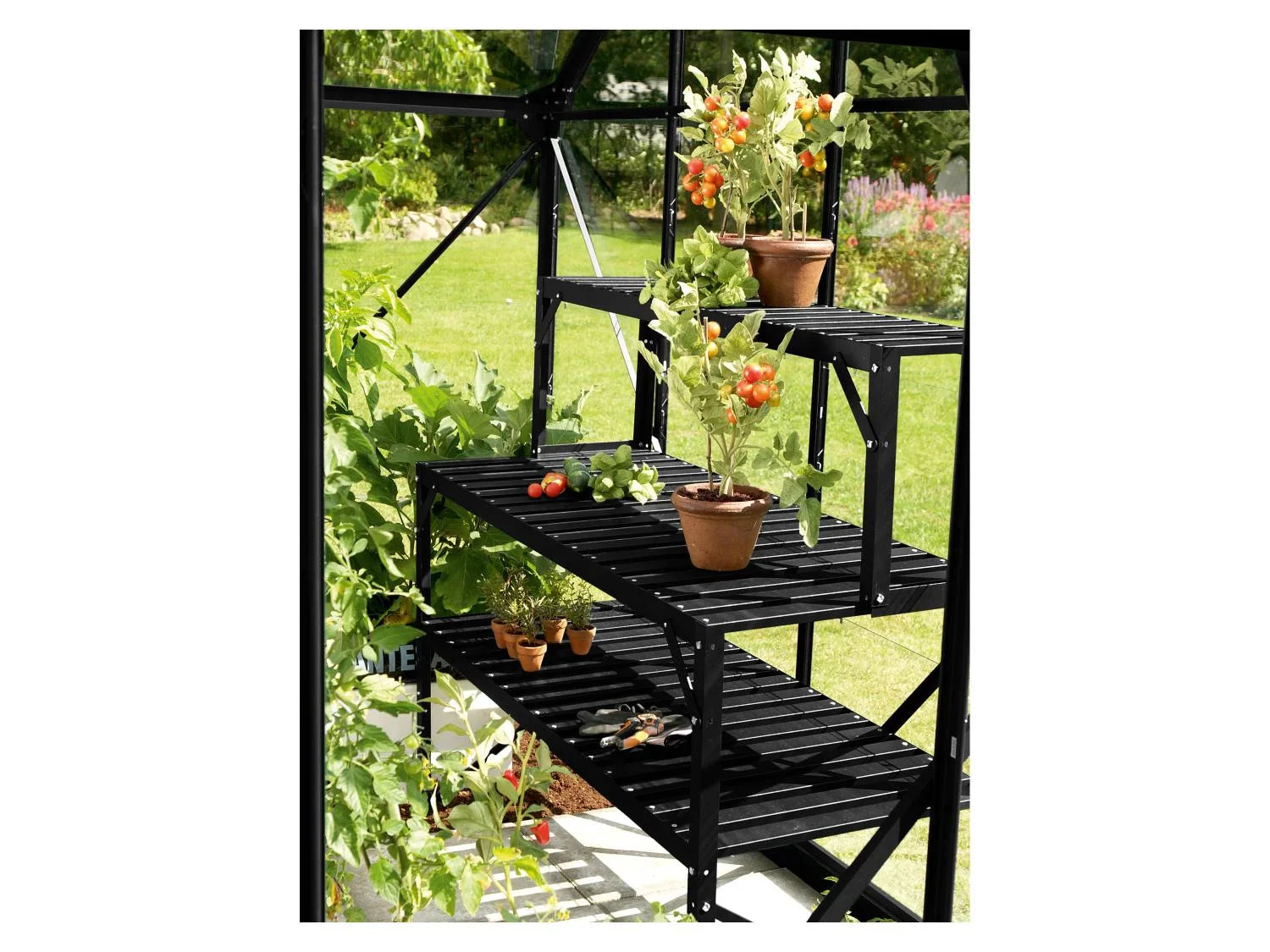 Vitavia tagre en aluminium, 121 x 28 x 39 cm