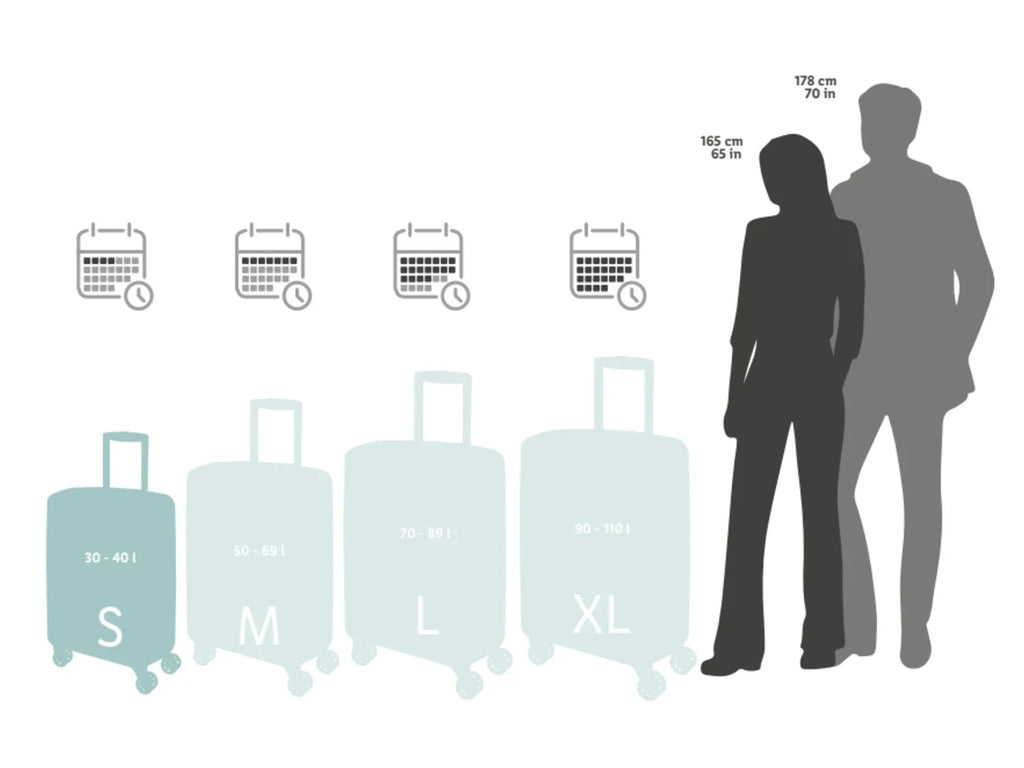 TOPMOVE Valise trolley, 30 l
