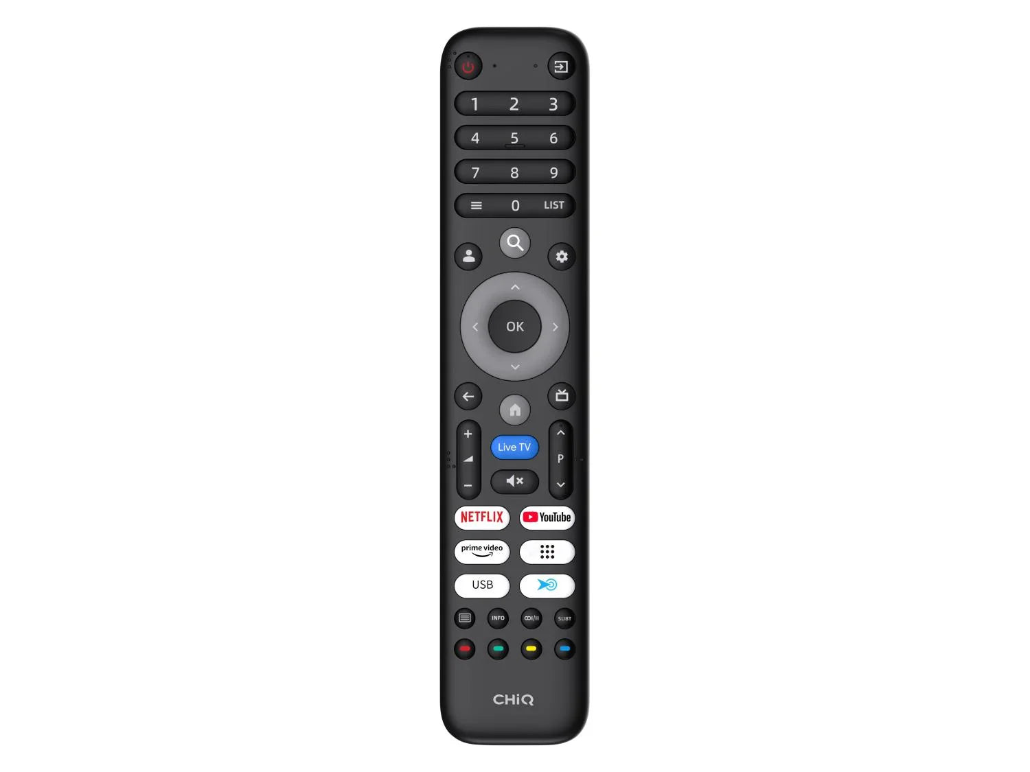 Chiq Smart TV UHD U65M10V, 65 pouces (165 cm)