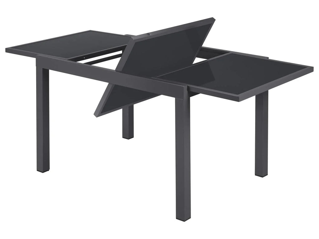 LIVARNO Table de jardin extensible Houston, gris