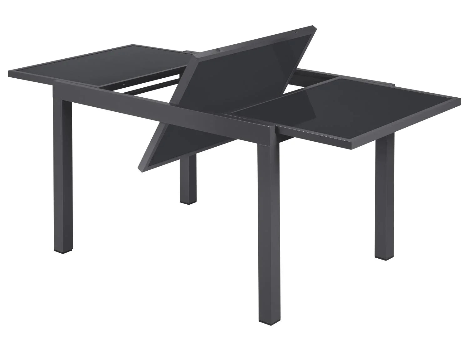 LIVARNO Table de jardin extensible Houston, gris