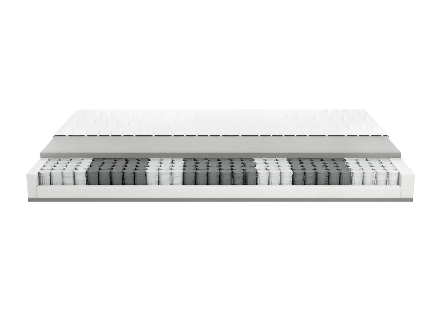 LIVARNO home Matelas  ressorts ensachs, 7 zones, H2, 140 x 190 cm