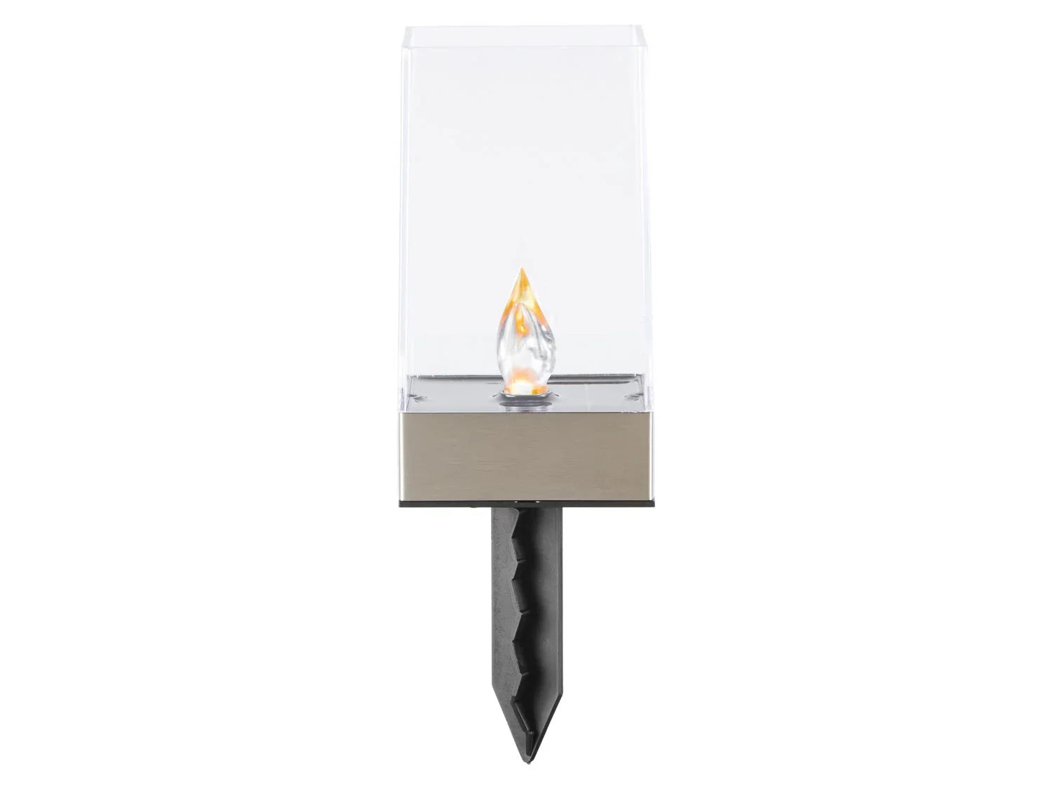 LIVARNO home Torche ou balise solaire  LED, effet flamme, 0,06 W