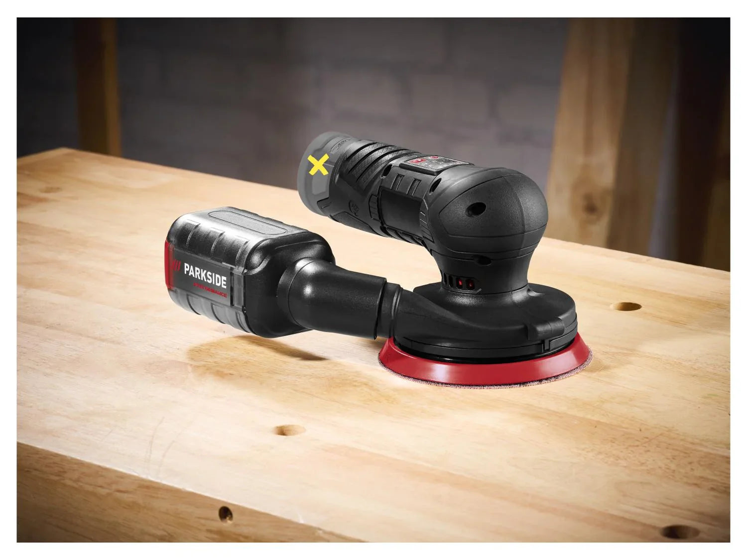 PARKSIDE PERFORMANCE Ponceuse excentrique sans fil ou Ponceuse vibrante sans fil, 12 V