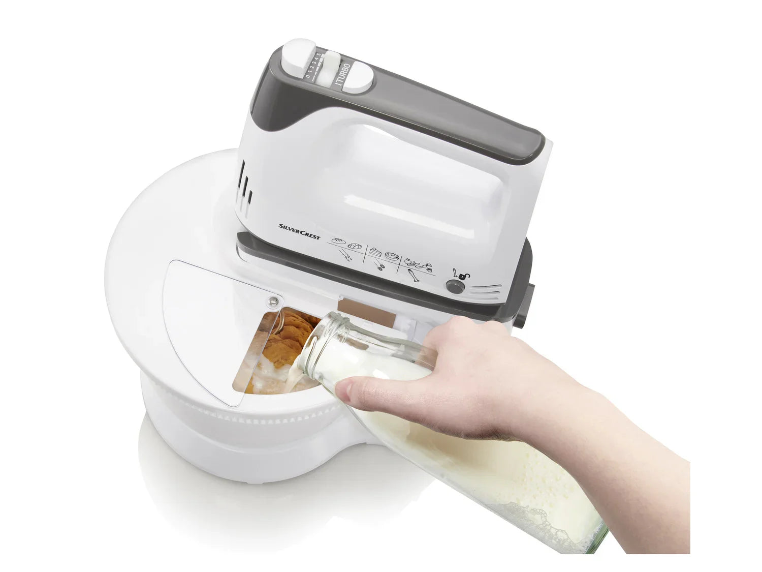 SILVERCREST KITCHEN TOOLS Batteur avec accessoires SHMS 300 D2, 300 W