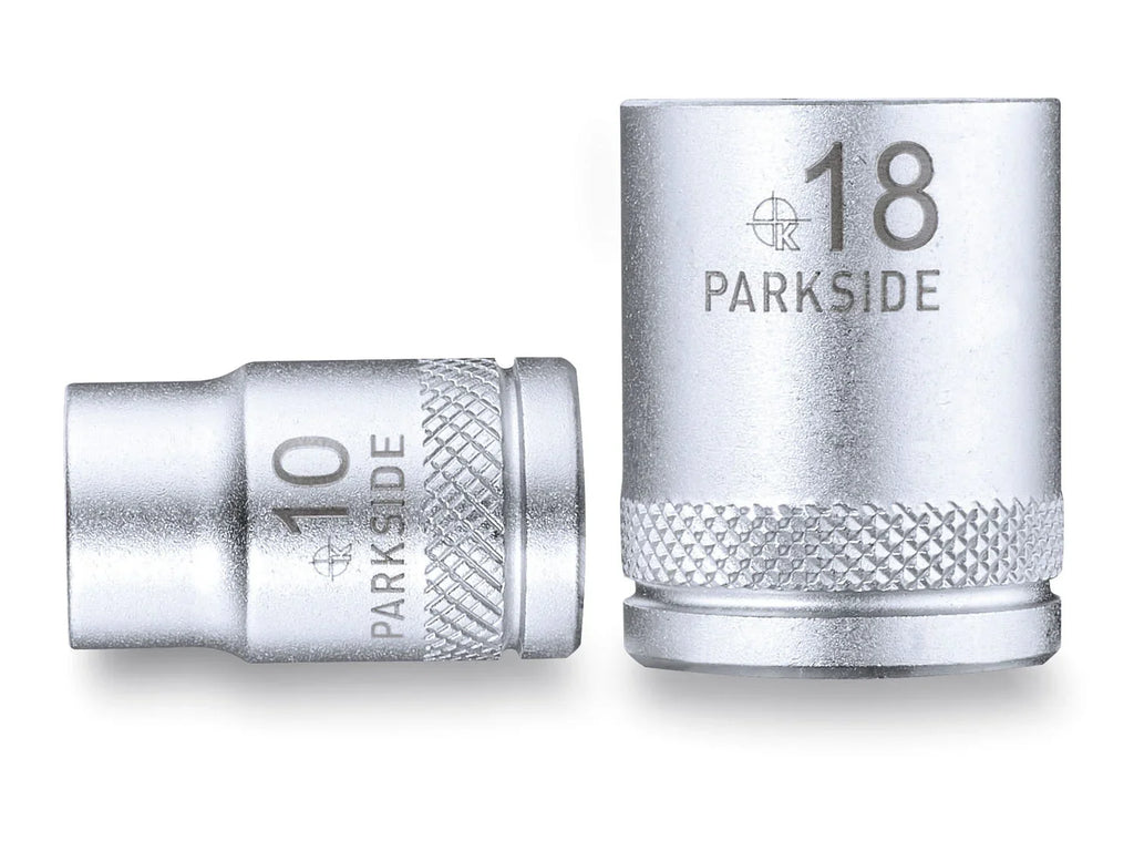 PARKSIDE Set de douilles et d'embouts 3/8 pouces, 65 pices