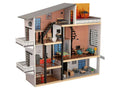 Playtive Maison de poupe XXL en bois, 54 pices