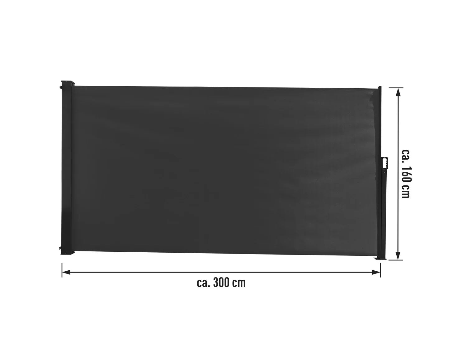 LIVARNO home Store latral, 300 x 160 cm