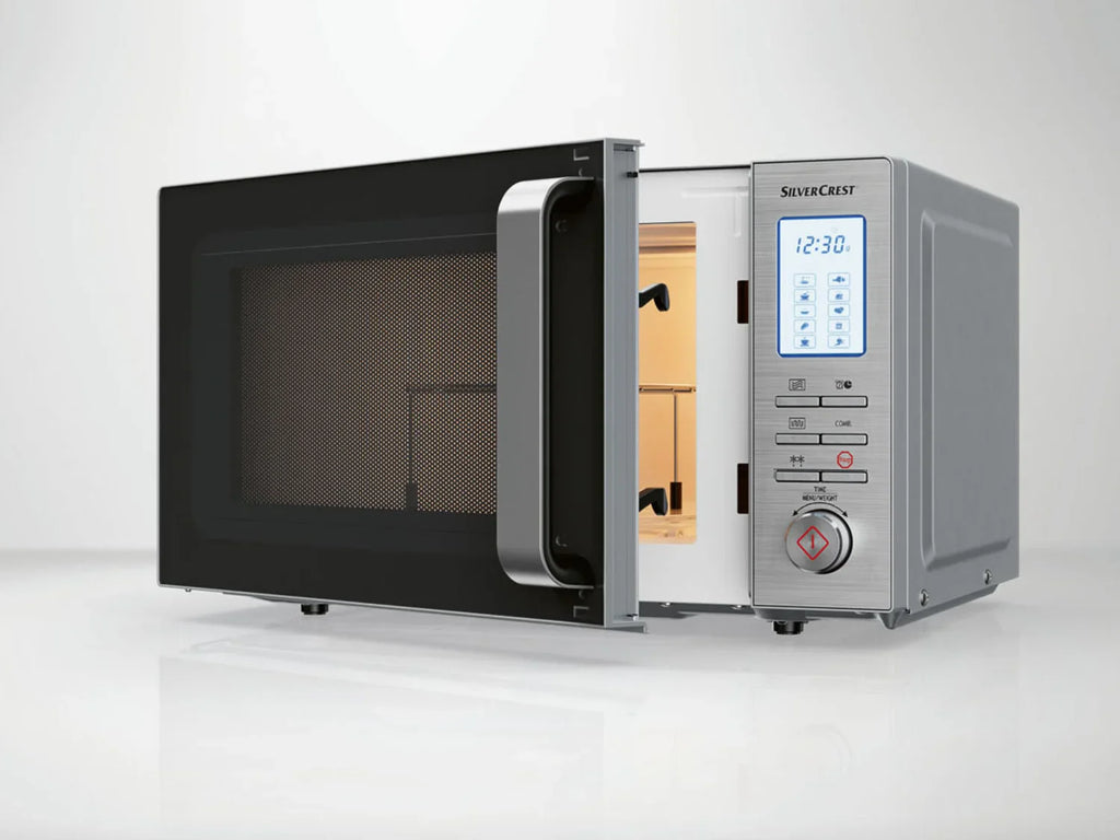 SILVERCREST KITCHEN TOOLS Four  micro-ondes numrique SMW 800 F2 silver, 1200 W