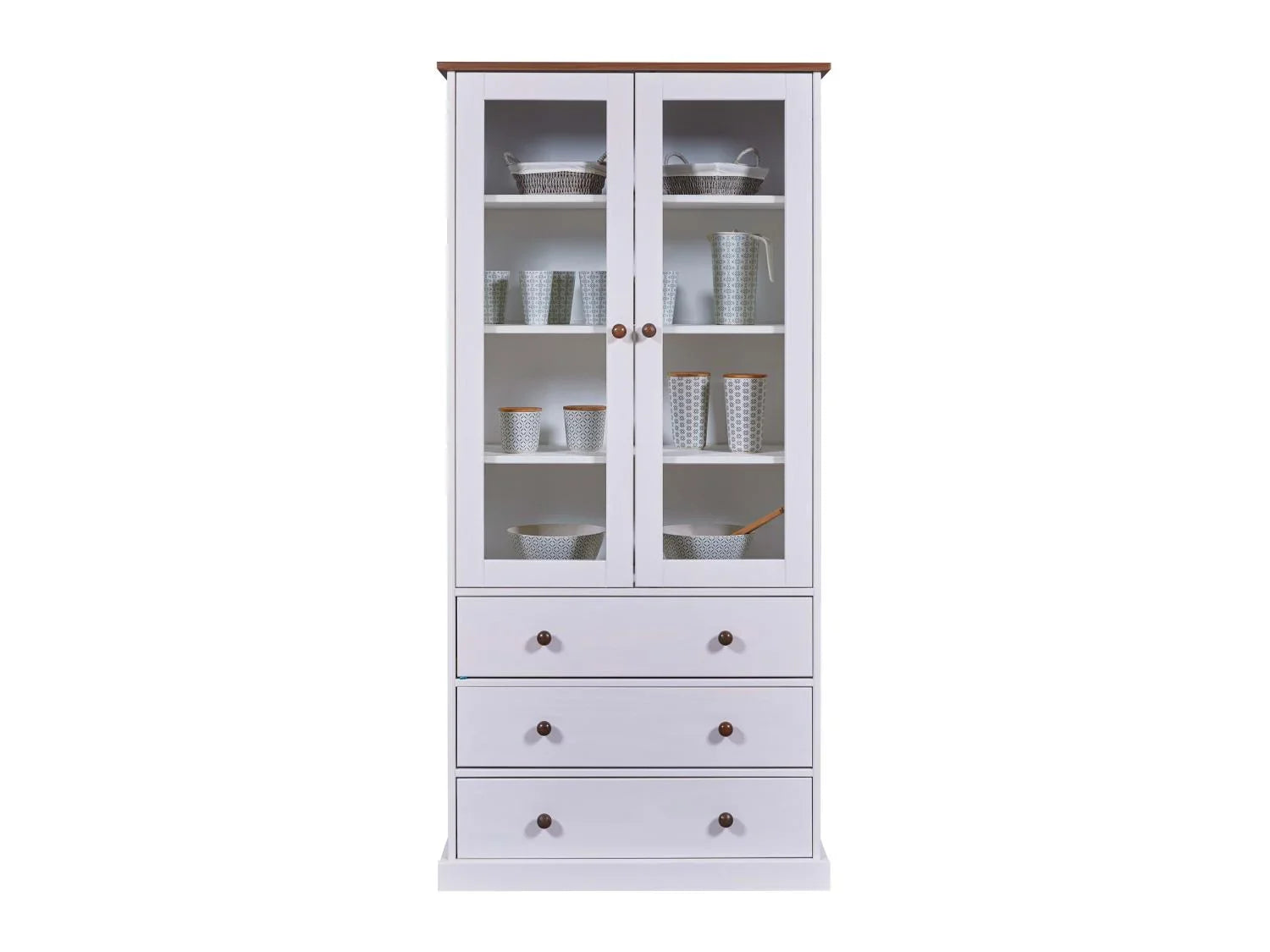 Inter Link Vitrine buffet Westerland , 90 x 38,40 x 190 cm