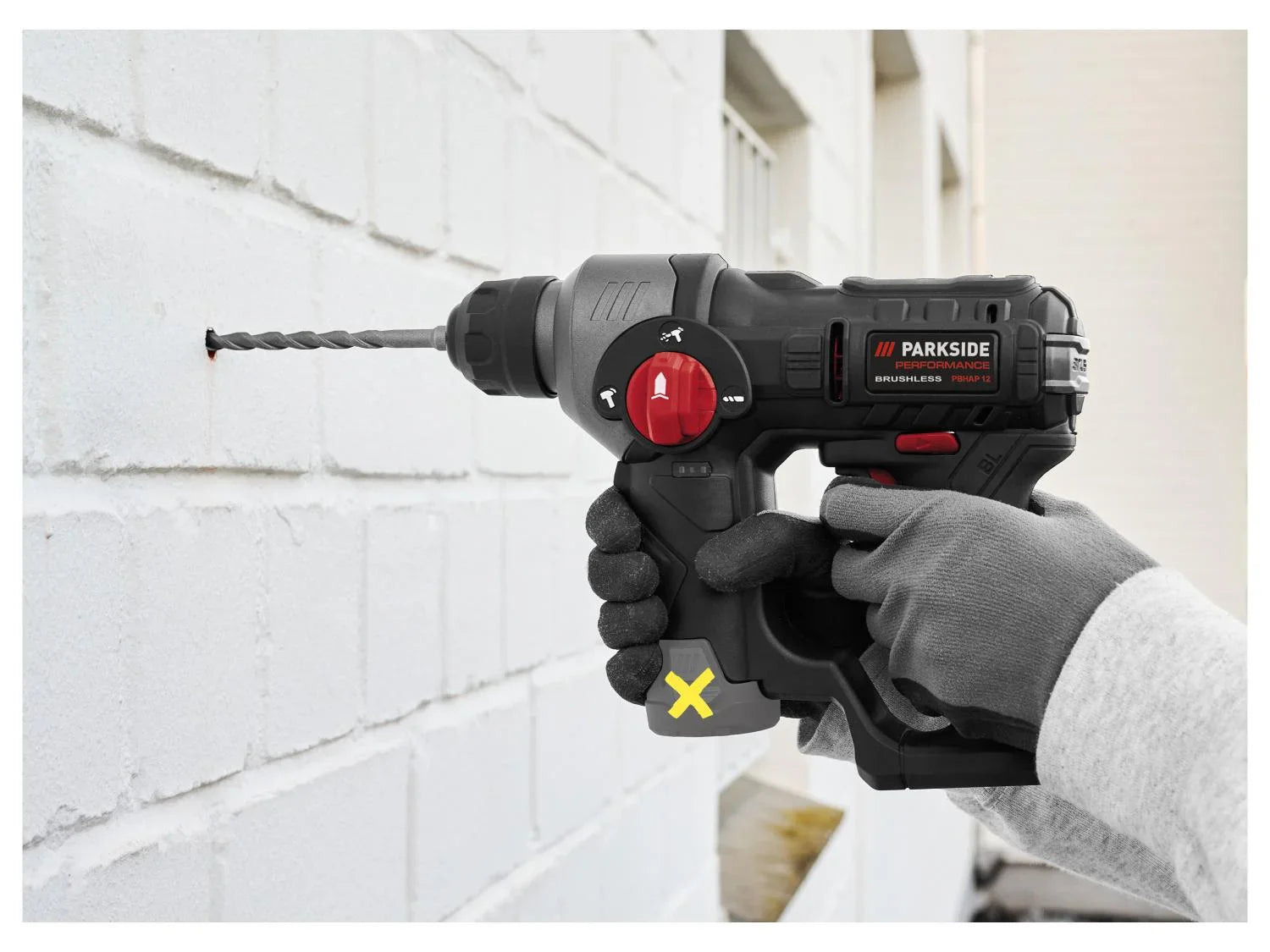 PARKSIDE PERFORMANCE Marteau perforateur sans fil PBHAP 12 A1, 12 V