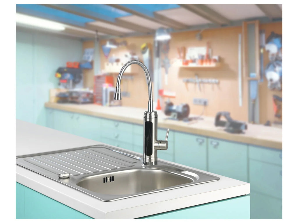 EASYmaxx Mitigeur robinet de cuisine, avec levier rond