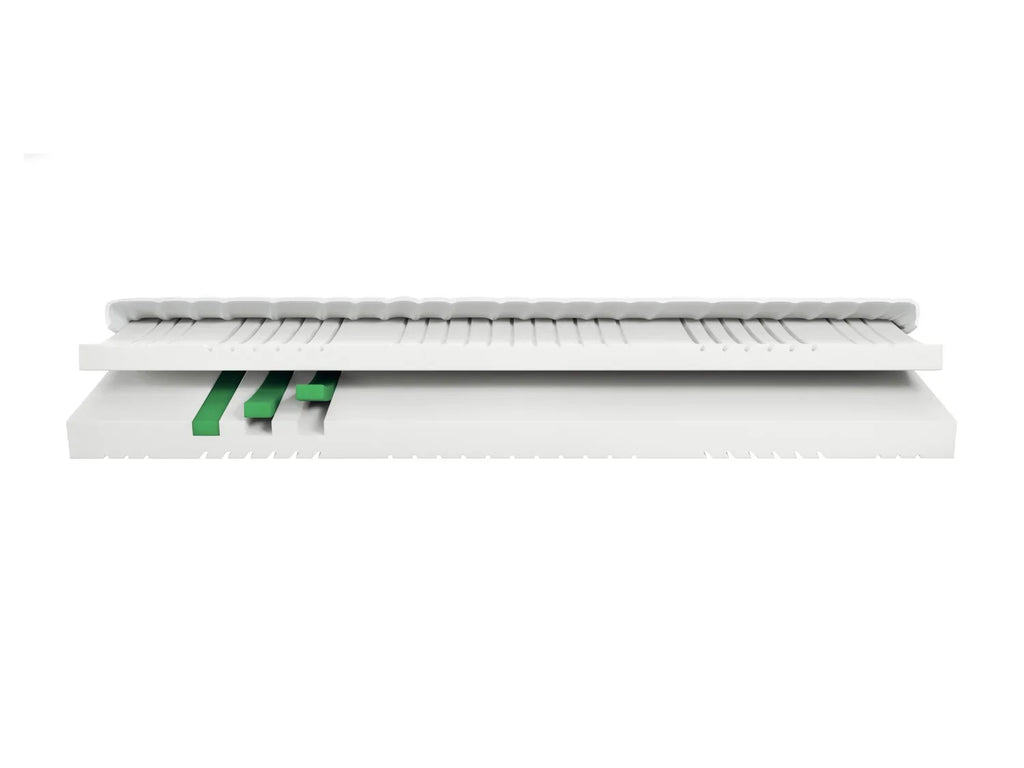 LIVARNO home Matelas en mousse froide, 7 zones, H2, 90 x 190 cm