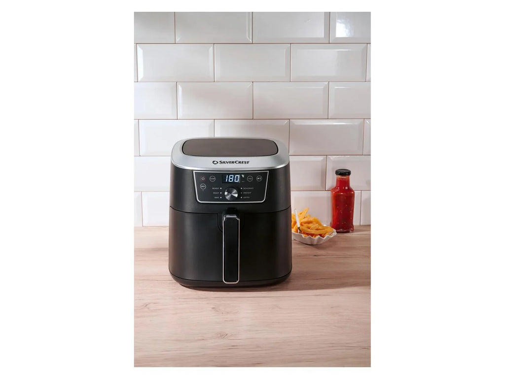 SILVERCREST Friteuse  air chaud Premium 6,7L Smart Best SHFS 2150 B1, SOHFS 2150 B1
