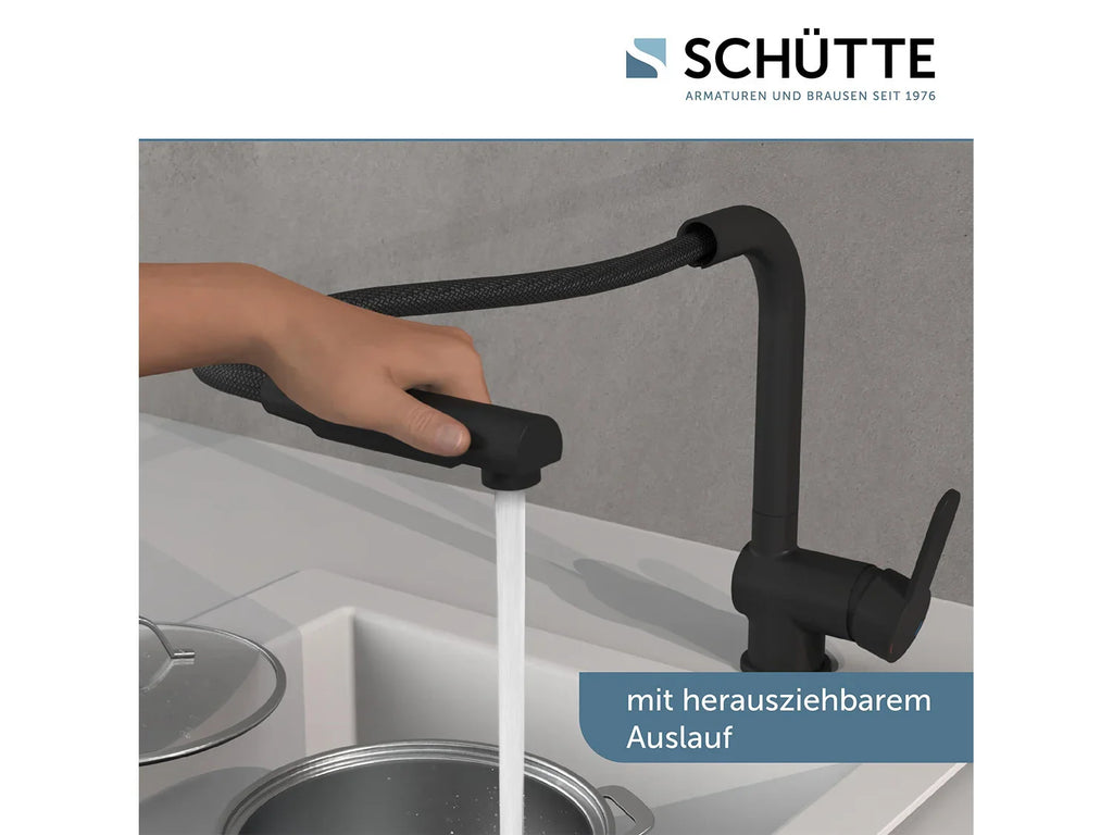 Schtte Mitigeur robinet de cuisine LONDON, avec bec extensible