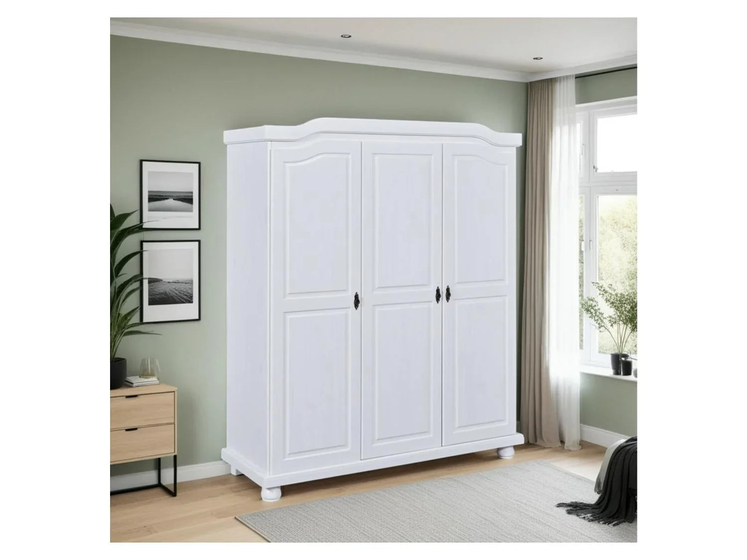 Inter Link Armoire en bois massif