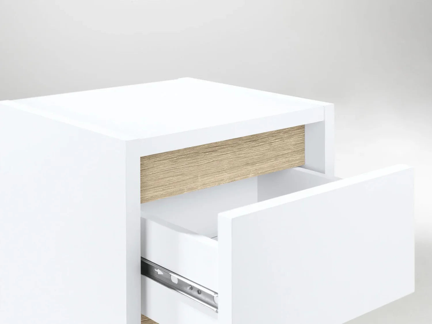 LIVARNO home Armoire latrale de salle de bains Oslo, 32 x 99 x 30 cm, blanche