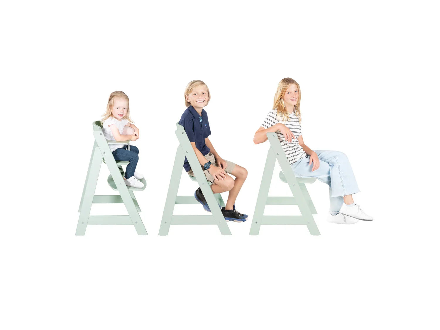 roba Chaise haute volutive Born Up Zick Zack 2 en 1