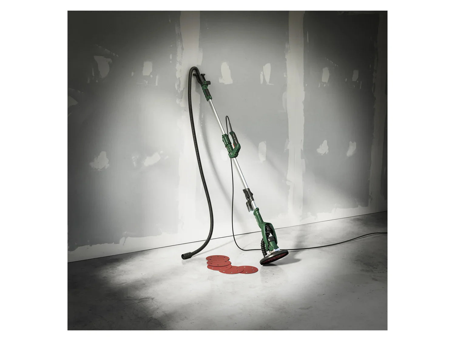 PARKSIDE Ponceuse murs et plafonds avec manche tlescopique PWDS 920 B2, 710 W