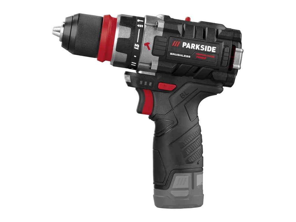 PARKSIDE PERFORMANCE Perceuse-visseuse  percussion sans fil PSBSAP 12 A1, 45 Nm, 12 V
