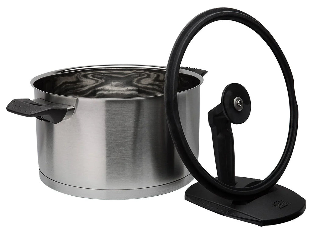 GSW Batterie de cuisine Apart, 9 pices, en acier inoxydable, avec fond thermo-capsul