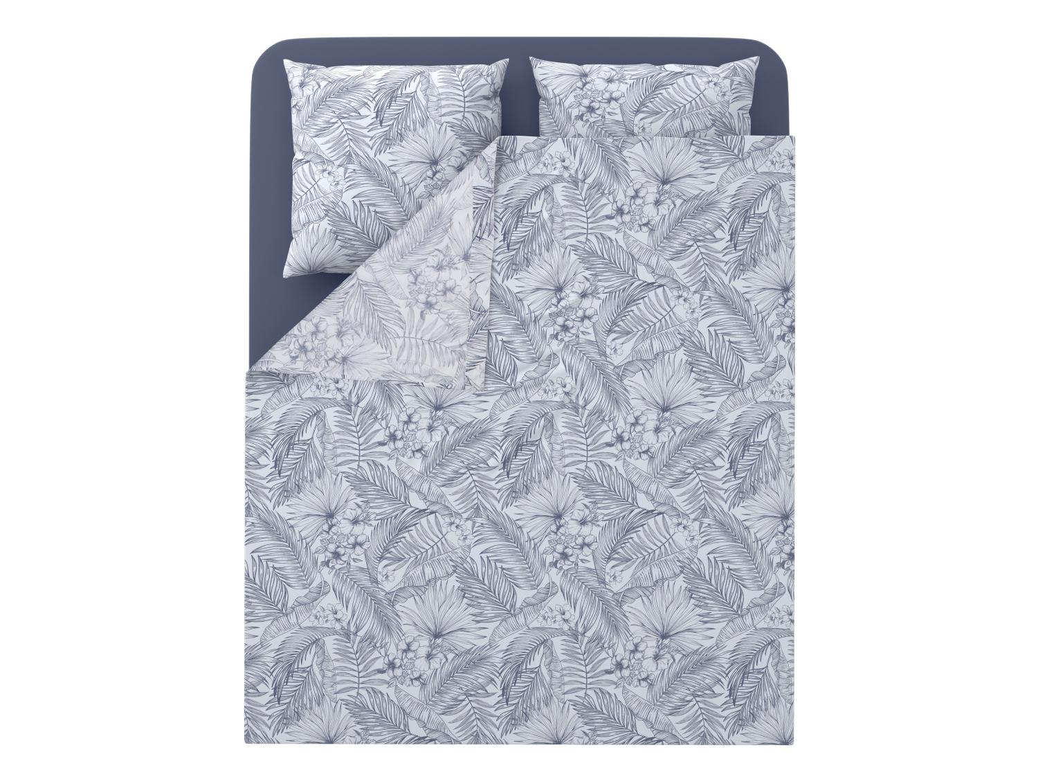 LIVARNO Parure de lit en coton mlang, 270 x 280