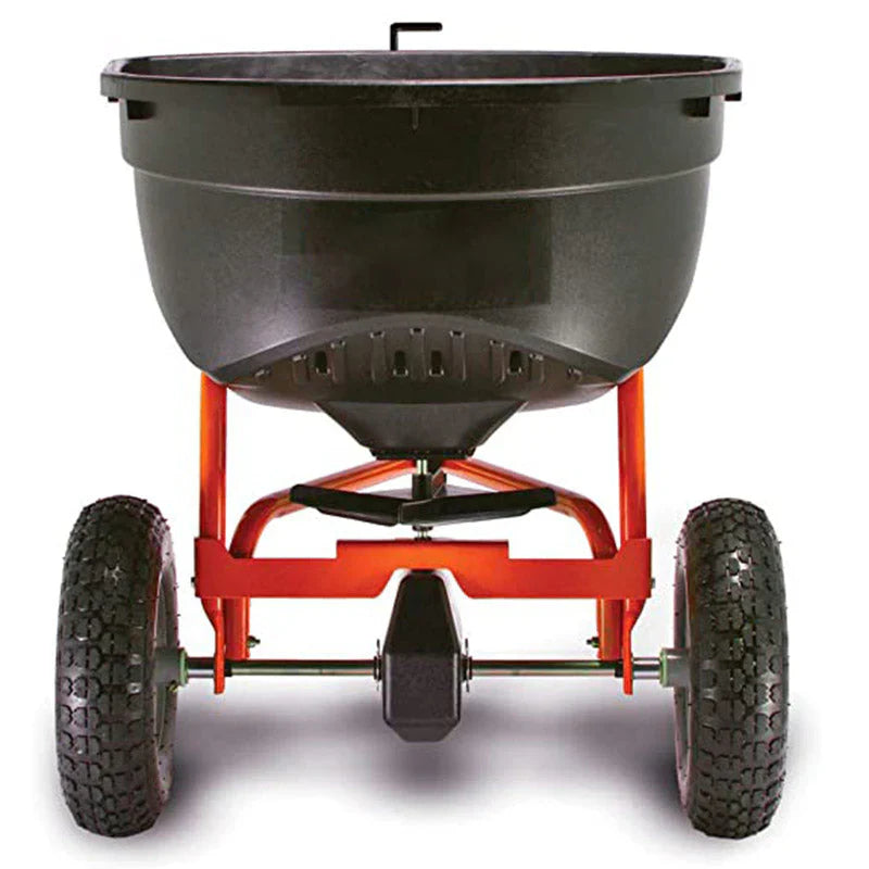 130-Pound Tow Behind Broadcast Spreader