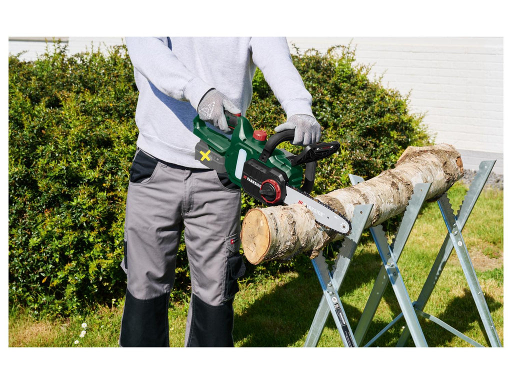 PARKSIDE Trononneuse sans fil + chargeur + batterie, 20 V