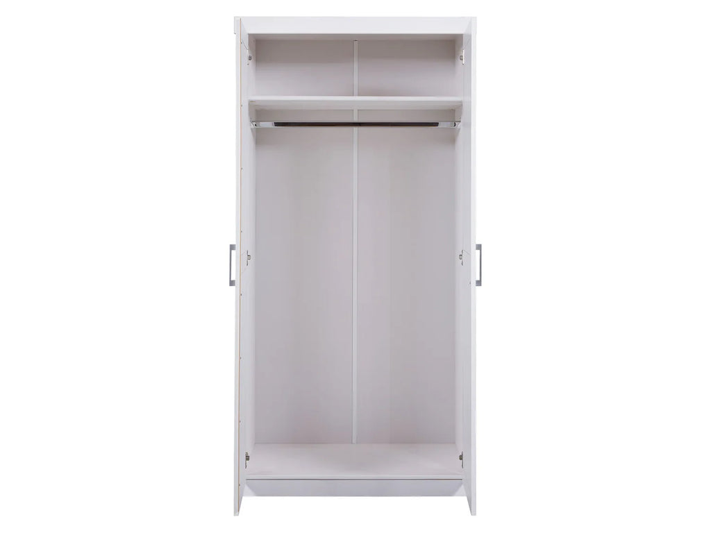 Inter Link Armoire  vtements en pin massif, veines naturelles