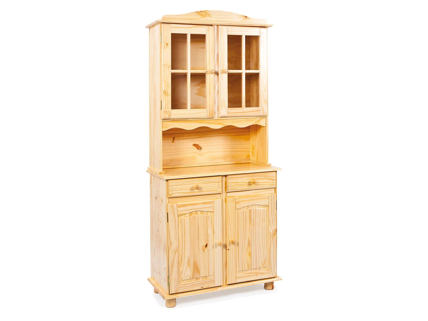 Inter Link Meuble vitrine style champtre, 2 ou 3 portes