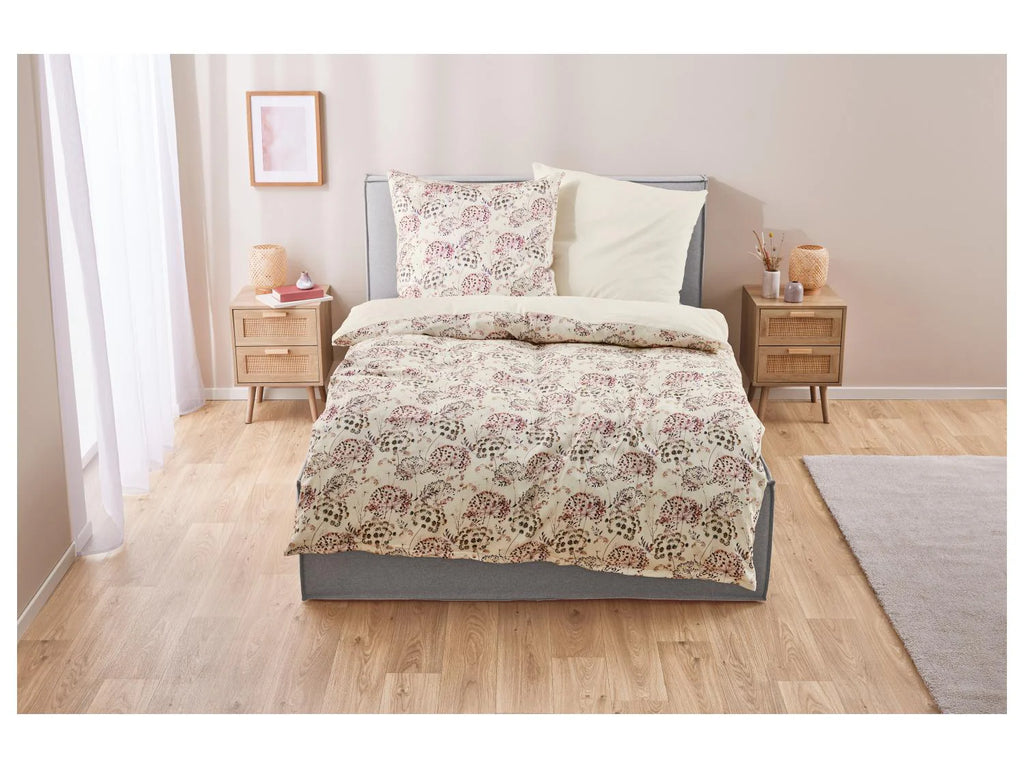 LIVARNO home Parure de lit en satin rversible, 260 x 240 cm