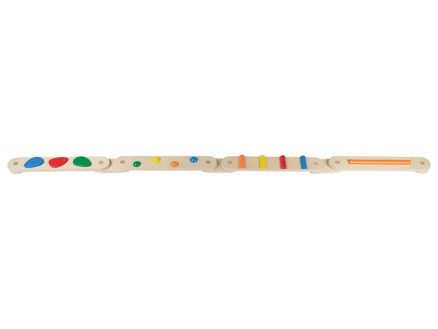 Playtive Jeu de poutres d'quilibre en bois, 9 pices