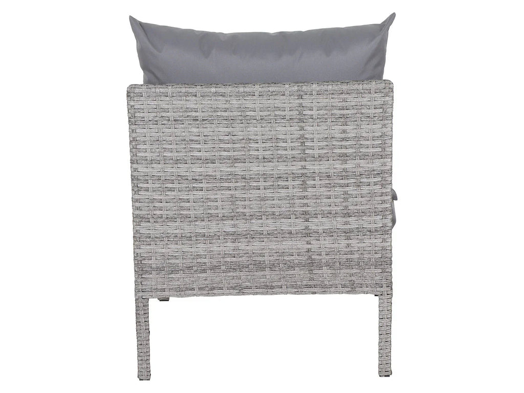 Gardamo Ensemble de jardin Vigo Lounge, 4 pices, gris
