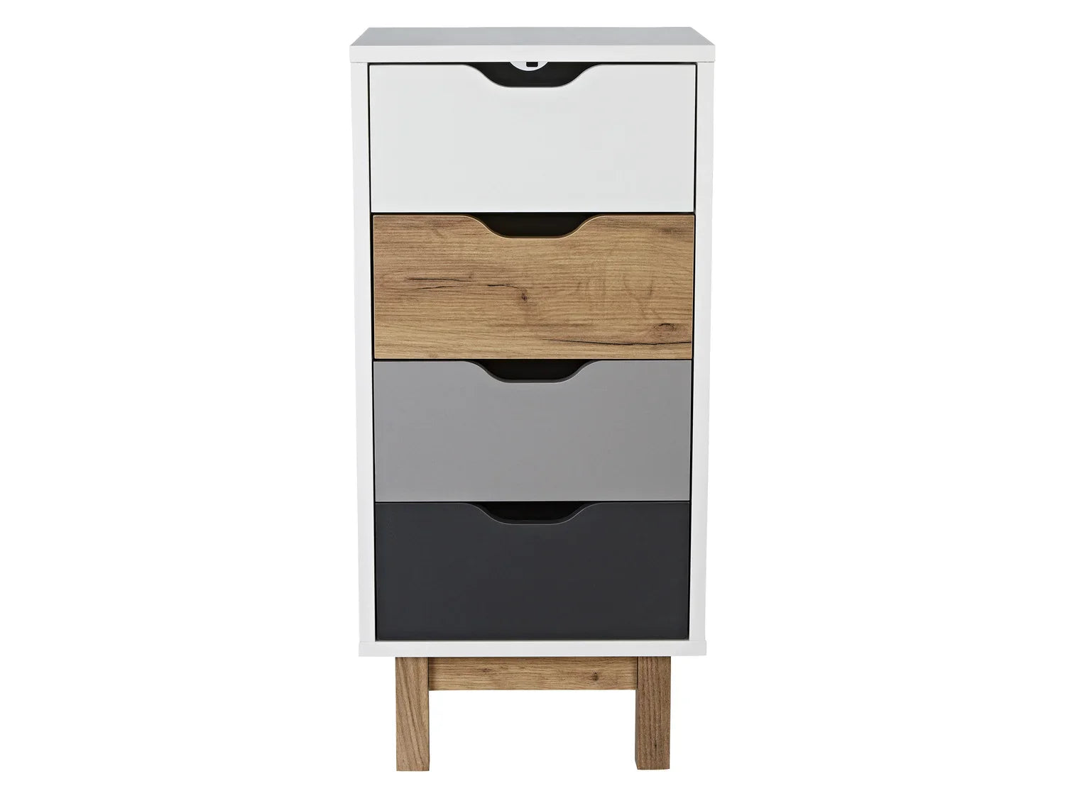 LIVARNO home Commode avec 4 tiroirs, 40 x 85 x 35 cm