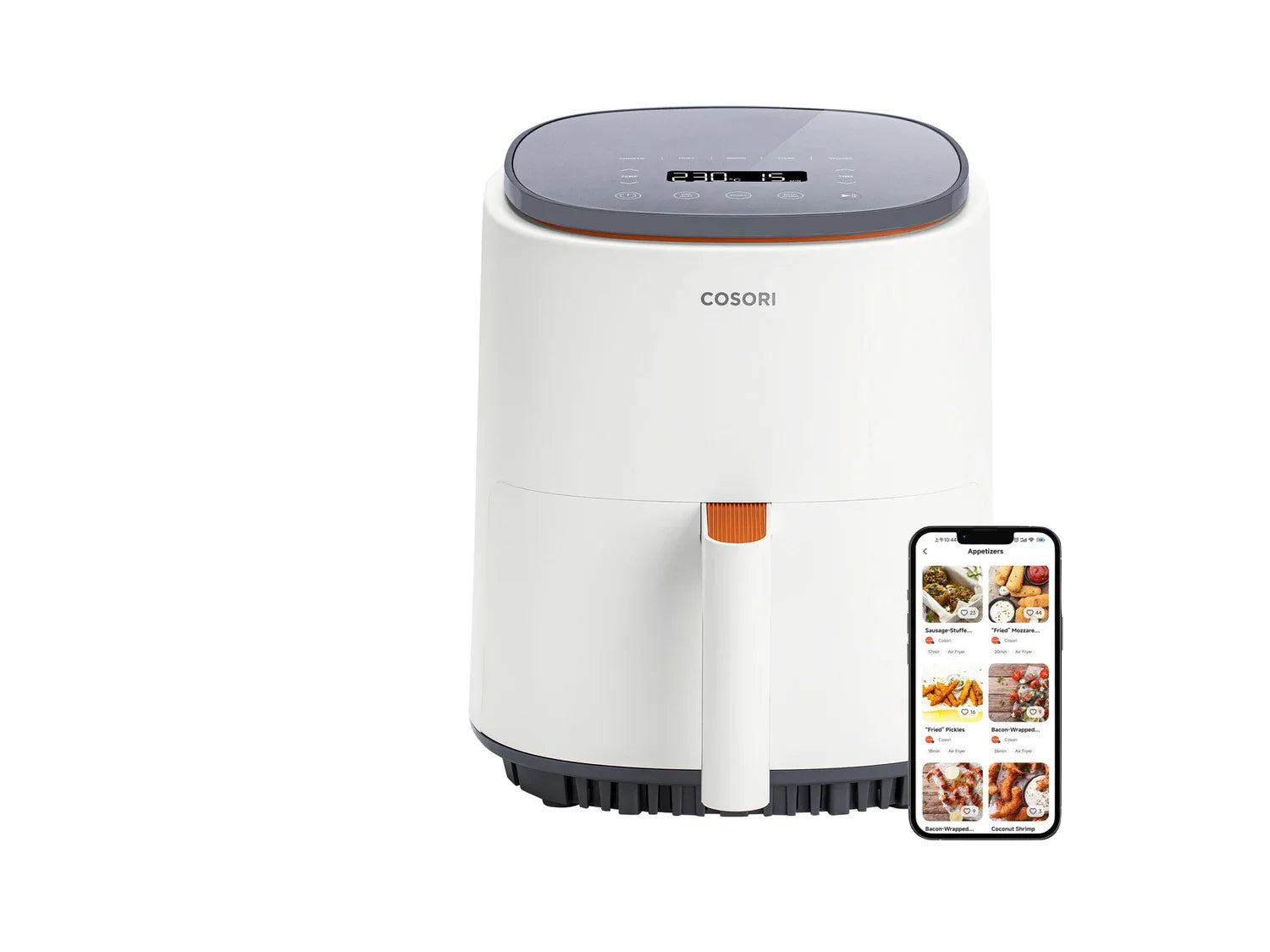 Friteuse  air chaud LiteSmart, 1500 W, 3,8 L